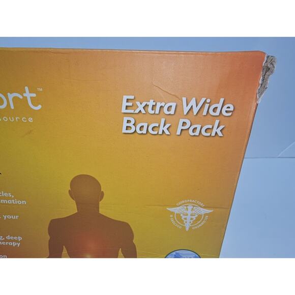 BodyComfort Re-usable Heat Pack Extra Wide Back Pack Latex Free - Picture 3 of 5